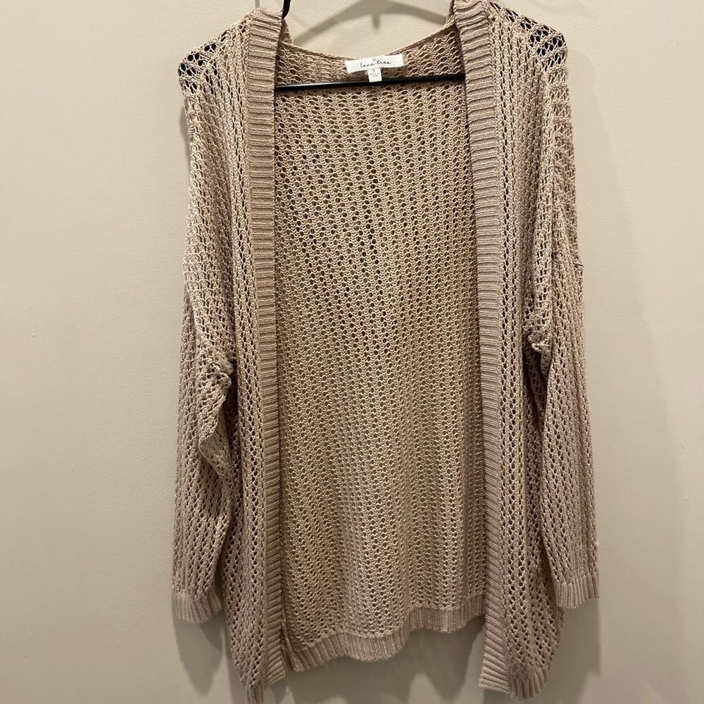 Love Tree Hooded Cardigan